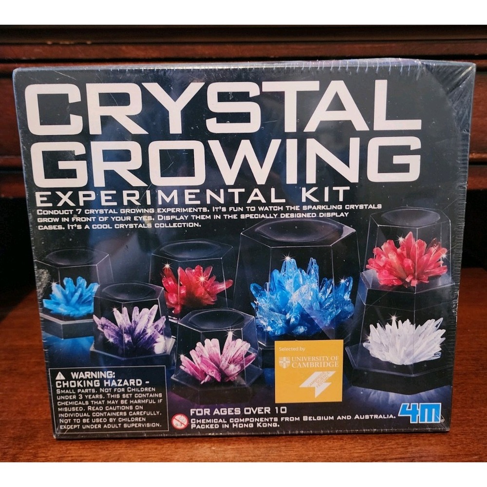 Crystal Growing Experiment Science Kit‎ Wrapped In Original Packaging!